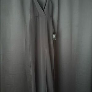 Lulus Elegant Black Dress with Slit